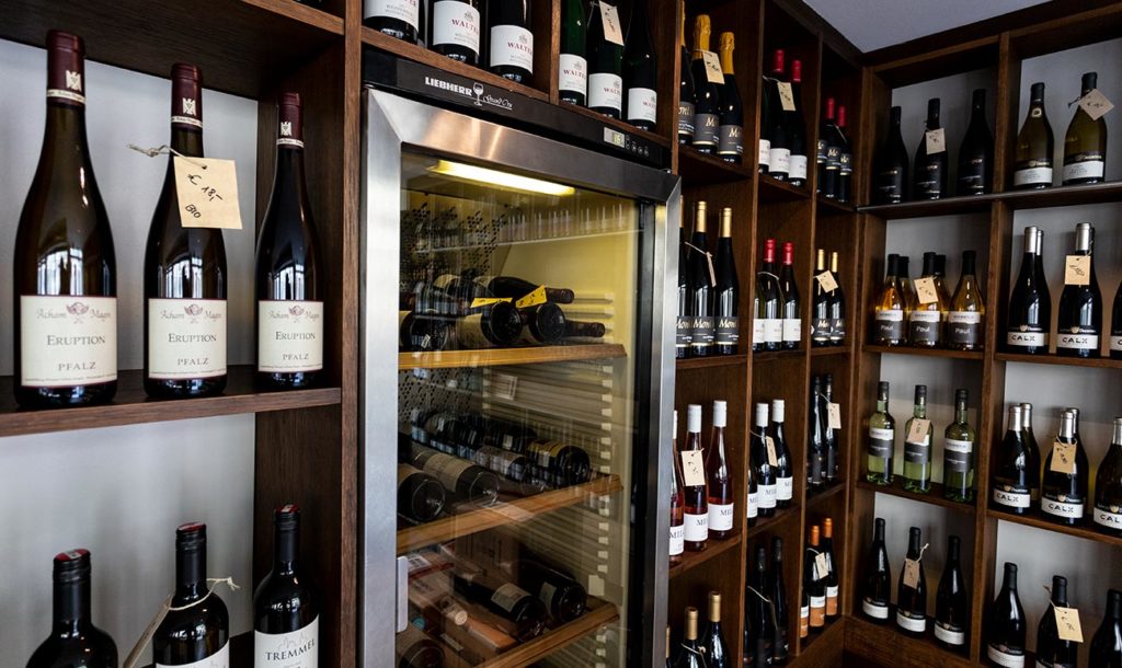 Künstlers Weinbar, Weinprobe Wein und Schokolade Weinseminar